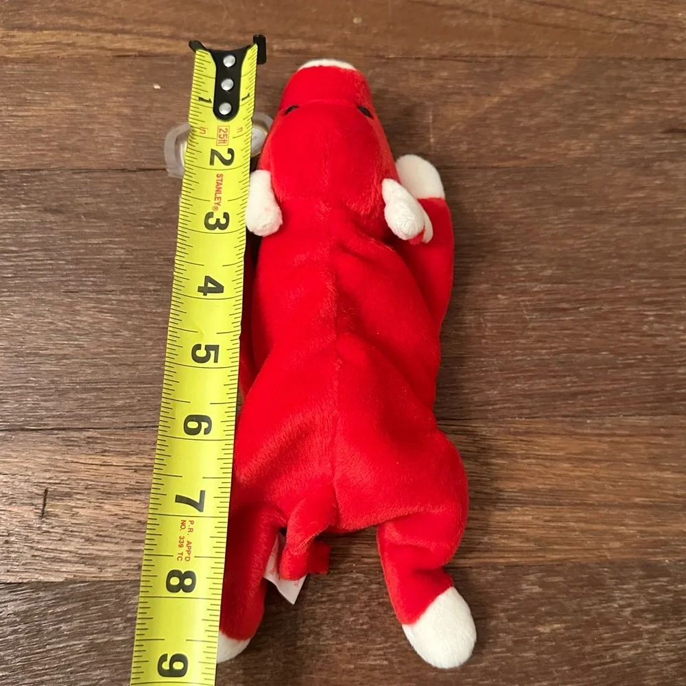Vintage 1995 Ty Beanie Baby Snort #4002 – PVC Pellets, Retired, Collectible